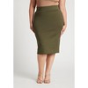 ELOQUII Women's Plus Size Neoprene Pencil Skirt - 3 of 4