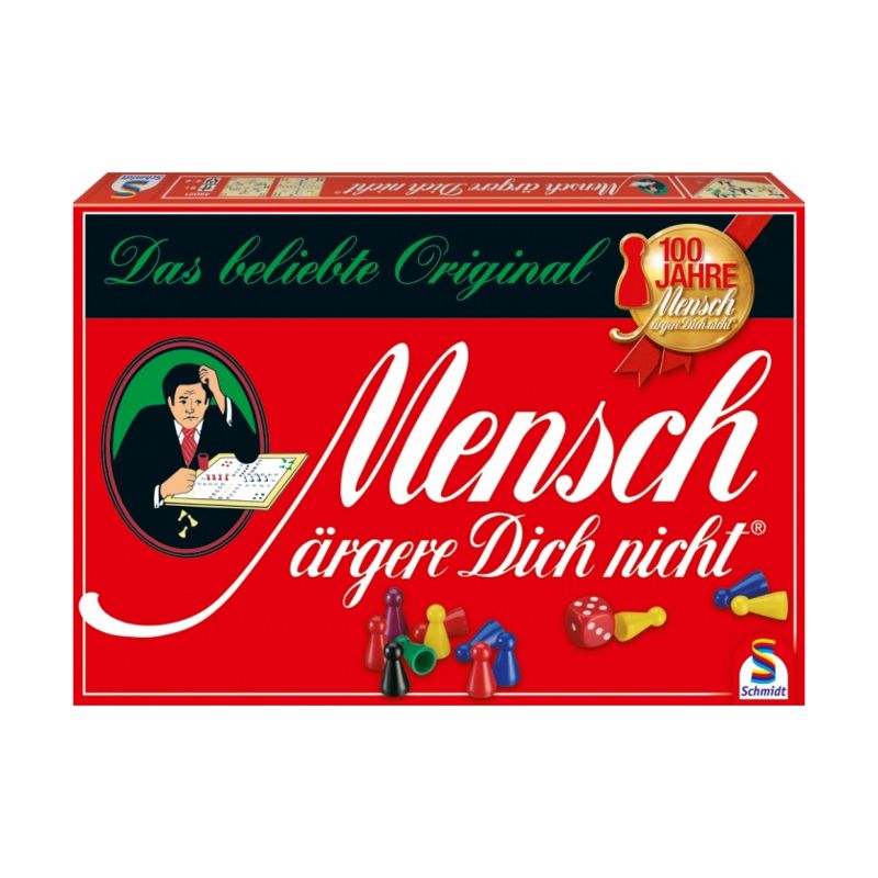Mensch Argere Dich Nicht (Standard, German Edition) Board Game, 1 of 4