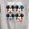 Boys' - Disney - Today I Feel Graphic Long Sleeve Fleece Sweatshirt - 2 of 4
