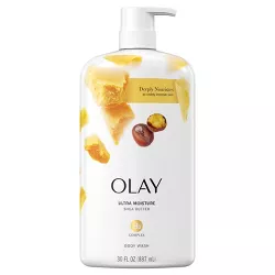 Olay Ultra Moisture Body Wash with Pump - Shea Butter - 30 fl oz