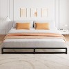 Metal Platform Bed Frame, Low Profile, 6 Inch High, Heavy Duty Steel Slats Support, Mattress Foundation, Easy Assembly - 4 of 4
