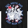 Boys' - SpongeBob SquarePants - Red, White and Deep Blue Sea Short Sleeve Graphic T-Shirt - 2 of 4