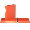 Davis Group 6pk 1" Premium Economy Angled D-Ring Binder Orange: Hard Cover, 225 Sheet Capacity, 2 Pockets, Polypropylene - 2 of 4