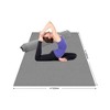 Toyzone World Light Gray Extra Wide Yoga Mat - 3 of 3