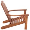 vidaXL Garden Chair Natural Wood Solid Acacia Wood Standard Sturdy - 3 of 4