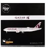 Boeing 777F Commercial Aircraft "Qatar Cargo" Gray with Graphics "Gemini 200" Series 1/200 Diecast Model Airplane by GeminiJets - 3 of 3