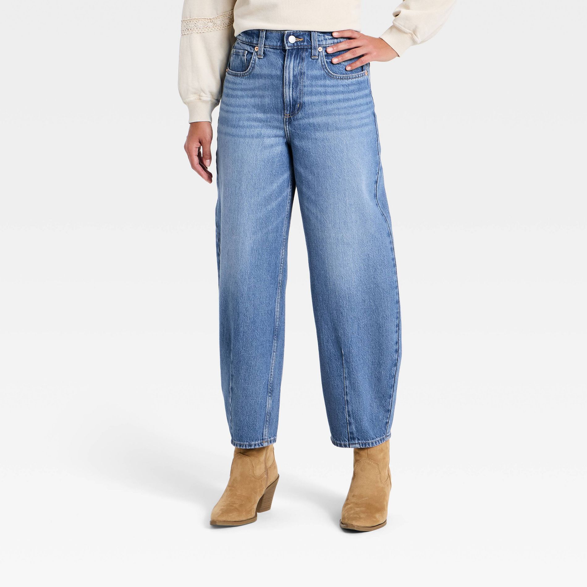 Women's High-Rise Easy Barrel Jeans - Universal Thread™