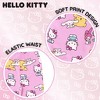 Hello Kitty Fleece Pullover Sweatshirt and Ribbed Flare Leggings Outfit Set - 4 of 4