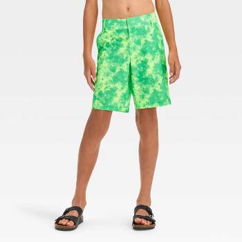 Boys' Hybrid Tie-Dye Swim Shorts - art class™
