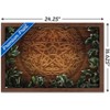 Trends International Brigid Ashwood - Celtic Yule Christmas Pentacle Framed Wall Poster Prints - 3 of 4