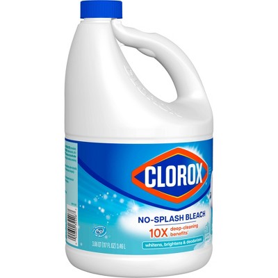 Clorox Splash-Less Liquid Bleach - Clean Linen - 117oz - Thumbnail 4