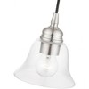 Livex Lighting Moreland 1 - Light Pendant in  Brushed Nickel - 2 of 4