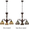 Chloe Lighting Anisoptera Purity3-Light Mini Antique Dark Bronze Finish Chandelier 24" - 4 of 4