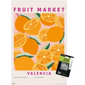 Trends International Reinders: Fruit Market - Orange Market Unframed Wall Poster Prints - 1 of 4