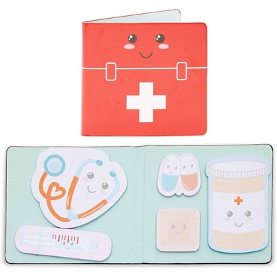Paper Junkie 5 Pack Sticky Note Set for Doctor Nurses Appreciation, 150 Sheets (6.2 x 5.5 in)