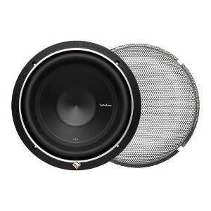 Rockford Fosgate P2D2-10 10” 600 Watt DVC Subwoofers and a P2P3G-10 10” Stamped Mesh Grille Insert - 1 of 4