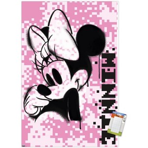 Trends International Disney Minnie Mouse - Pink Pixels Unframed Wall Poster Prints - 1 of 4
