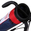 Ram Golf Pitch and Putt Lightweight Golf Carry Bag with Stand USA Flag - 4 of 4