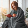 Catalonia Fleece Plush Throw Blanket, Fuzzy Snuggle Blanket for Boys Camping Traveling Couch Bed, Lightweight, Reversible, All Season Use, 50"x60" - 2 of 4