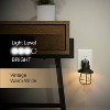 GE Farmhouse LED Night Light Black Cage - 4 of 4