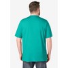 KingSize Men's Big & Tall Shrink-Less Lightweight Henley T-Shirt - 3 of 4