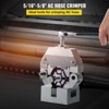 VEVOR Manually Operated AC Hose Crimper Hydra-Krimp 71550 Manual AC Hose Crimper Kit Air Conditioning Repair Handheld AC Hose Crimping Tool, Silver - 3 of 4