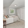 Millennium Lighting 1 - Light Flush Mount in  Brushed Nickel - 2 of 2