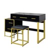 Okak Makeup Vanity Dresser Set with Mirror, Modern Storage Cabinet with 4 Drawers,  Wood Dressers with Nightstand for Bedroom - 4 of 4