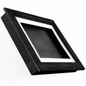 The Lakeside Collection Interchangeable Artwork Frame With Storage 5" x 7", 8.5" x 11", 9" x 12" - 9" x 12" Wood - 1 of 4