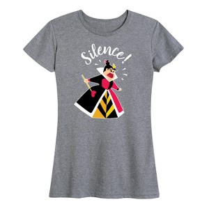 Women's - Alice In Wonderland - Queen of Hearts Short Sleeve Graphic T-Shirt - 1 of 4