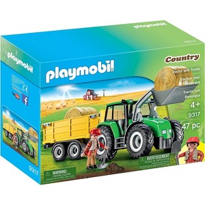 Playmobil Tractor with Trailer - 1 of 4