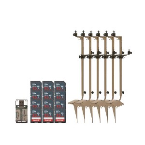 Stealth Cam Mounting Post for Camera& Solar Pak with 32GB Memory Cards and Card Reader (6 Pack) - 1 of 4