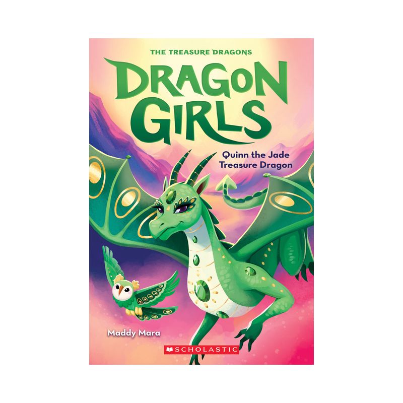 Quinn the Jade Treasure Dragon (Dragon Girls #6) - by  Maddy Mara (Paperback), 1 of 2