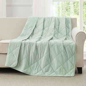 Cozy Bliss Cooling Comfort Blanket for Hot Sleepers, Lightweight Summer Blanket, Dual-Sided & Breathable - 1 of 4