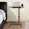YIYIBYUS Bedside End Table, Adjustable Height SideTable, Rolling Laptop Table - 3 of 4