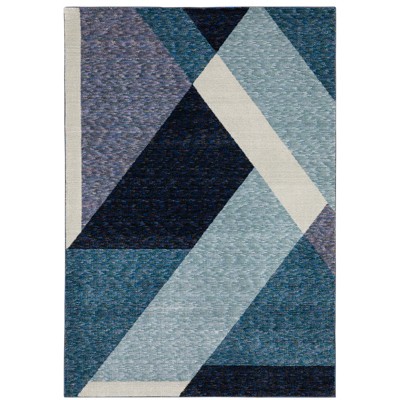 Oriental Weavers Strada STR08 Blue/ Purple Indoor Area Rug - 3'3" x 5'2"