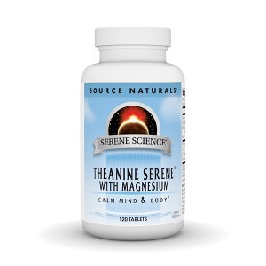 Theanine Serene with Magnesium by Source Naturals, Inc.  -  120 Tablet - 1 of 3