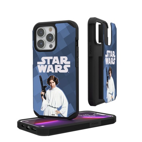 Custodia IPhone 11 Pro Star Wars Retro - Cover Con Han Solo E Principessa Leia, Gruppo Shot, Protezione Robusta