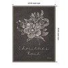 Amanti Art Black and White Chalkboard Christmas III by Beth Grove Canvas Wall Art Print Framed 23 x 30-in. - 4 of 4