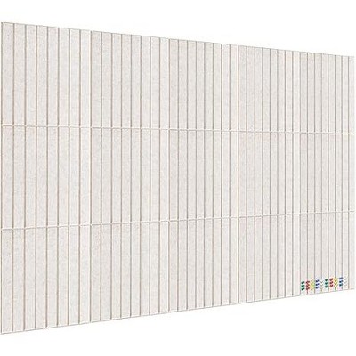 Large Cork Board for Wall,Black Bulletin Board, 15 Pack Felt Wall Tiles, Cork Boards for Office, with 30 Pushpins, Pin Board for Home Office