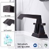 PAGED 2-Handle Bathroom Faucet 4 Inch Centerset Sink Faucet 3 Hole Lavatory Faucet with Pop Up Drain & Supply Lines - 2 of 4