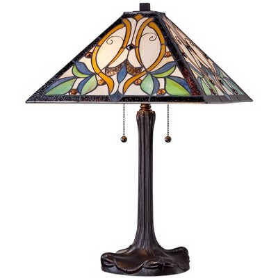 tiffany style bedside table lamps