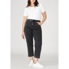 ELOQUII Women's Plus Size The Naomi Comfort Stretch Straight Leg Jean Crop - 4 of 4