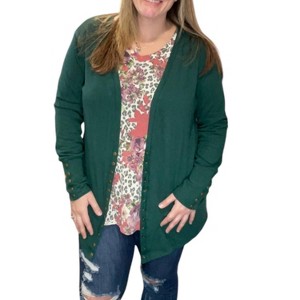 Women's Holly Snap Cardigan - Flowerdaze - 1 of 3