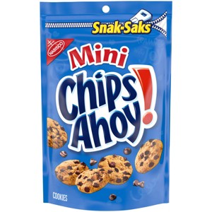 Chips Ahoy! Mini Chocolate Chip Cookies Snack-Sak - 8oz - 1 of 4