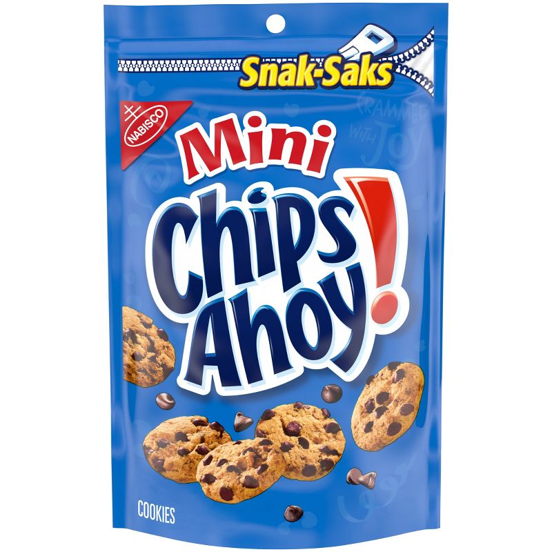Chips Ahoy! Mini Chocolate Chip Cookies Snack-Sak - 8oz, 1 of 11