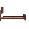 AFI Furnishings Metro Full Traditional Bed with Matching Footboard and Turbo Charger in Walnut - 2 of 4