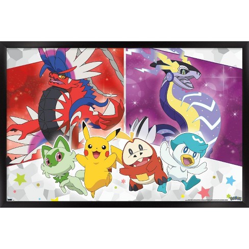 Pokémon - Group Picnic Wall Poster, 22.375 x 34 