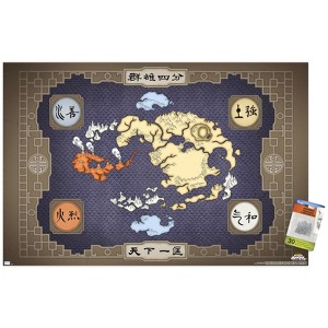 Trends International Avatar - Map Unframed Wall Poster Prints - 1 of 4