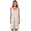 Casual Nights Women's Cotton Sleeveless Nightgown Chemise - 4 of 4